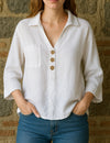 The Elira™ Cotton Revere Shirt