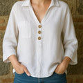 The Elira™ Cotton Revere Shirt