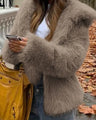 AuroraFur™ Luxe Short Hooded Jacket
