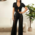 Loose palazzo trousers