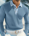 Men's collared polo shirt