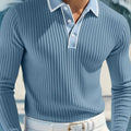 Men's collared polo shirt