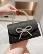 Elegant, shimmering evening bag