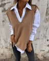 Vera - Knitted layered cardigan