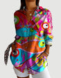 Karla™ | Artistic Bloom Blouse