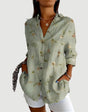 Amalie™ | Artistic Floral Blouse