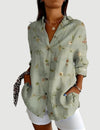 Amalie™ | Artistic Floral Blouse