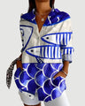 Malou™ | Artistic Flower Blouse