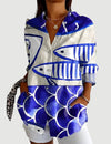 Malou™ | Artistic Flower Blouse
