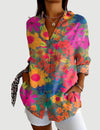 Elva™ | Artistic Floral Blouse