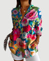 Anna™ | Artistic Blomst Blouse