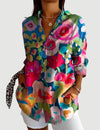 Anna™ | Artistic Blomst Blouse