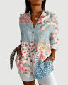 Liv™ | Artistic Floral Blouse