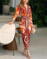 Blysse™ Elegant V-neck Dress