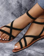 Flat Roman-style sandals