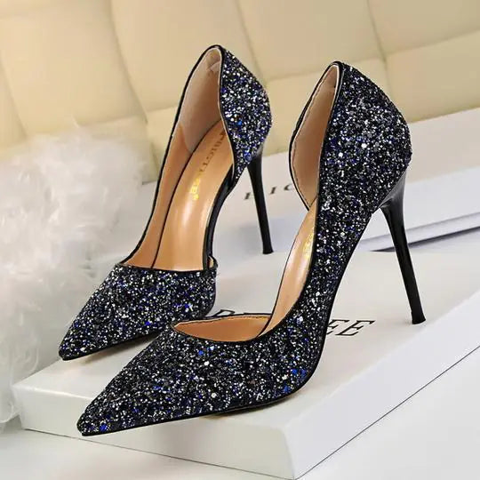 Elegant stiletto heels for weddings