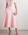 Sybil - Luxury Dress with Bow and Rhinestones
