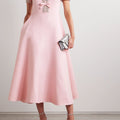 Sybil - Luxury Dress with Bow and Rhinestones